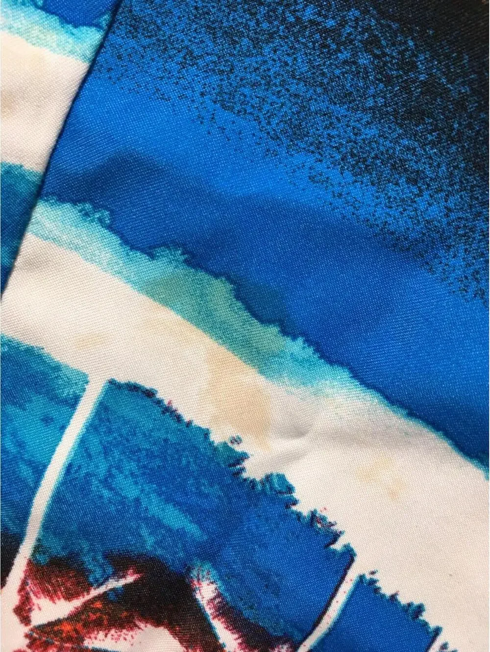 Joe Boxer Board Shorts Swim Trunks Mens Large palms tropical Lined - Picture 6 of 15